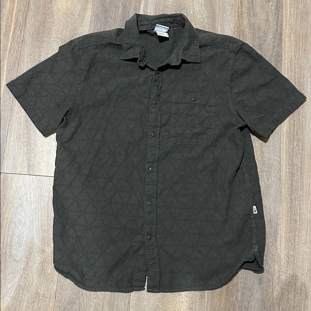 The North Face Mens Short Sleeve Button‎ Up Shirt